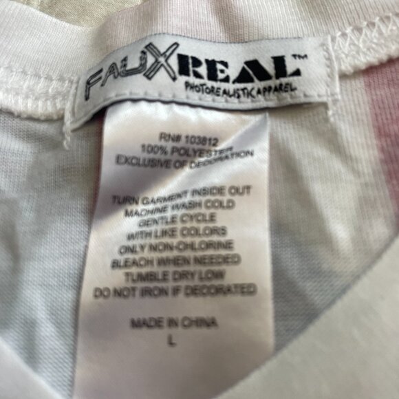 FAUX REAL Texas Tech Red Raiders Suit Tuxedo Long Sleeve T-Shirt L BNWT $39.99 - Picture 8 of 9